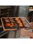 Döküm Ahşap ve Döküm Demir Hot Plate Servis Tahtası 30 x 40 cm 2