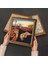 Stone Salvador Dalí, Picasso, Van Gogh, Gustav Klimt Ahşap Çerçeveli Taş Duvar Tablosu 4’lü Set – 25x25 cm Dekoratif Modern Sanat – Ev ve Ofis Dekoru |W4-949| 4