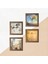Salvador Dalí, Leonardo da Vinci Taş Duvar Tablosu Ahşap Çerçeveli Duvar Dekoru 4 Parça Tablo Seti Wall Art W4-971 5