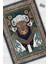 Nuh'un Gemisi Koleksiyonu Bizon, Çiçek Desenli Art Deco Tarzı Vintage Halı,Çok Renkli Maksimalist Halı 2
