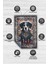 Nuh'un Gemisi Koleksiyonu Köpek, Çiçek Desenli Art Deco Tarzı Vintage Halı,Çok Renkli Maksimalist Halı 4