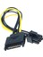 Sata To 6 Pin Pcı-Express Ekran Kartı Power Çevirici Güç Kablosu 2