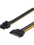 Sata To 6 Pin Pcı-Express Ekran Kartı Power Çevirici Güç Kablosu 5