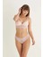 Pudra Destekli Çapraz Dantelli Bralet Takım 5527 4