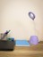 Ders Çalışma Okuma LED Masa Lambası Lila Rengi Desk Lamp 2