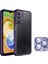 Galaxy A34 Kılıf 3D Kamera ve Lens Mercek Korumalı Ultra Lüks Razer Plating Case 1