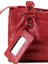 Kırmızı Lüks Çantalar ve Çantalar Kadın Çantaları Marka Tasarımcısı Yumuşak Püskül Motosiklet Çantası Chic Pu Deri Şık Crossbody Omuz Çantası (Yurt Dışından) 1