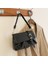 Siyah Siyah Retro Moda Bayan Flip-Top Çanta Lüks Büyük Kapasiteli Yumuşak Deri Egzotik Kadınlar Için Bir Omuz Çantası Bayan Çantası El Çantaları (Yurt Dışından) 1