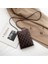 Kahve Küçük Örgü Messenger Telefon Çantası Kadınlar Için En Kaliteli Pu Deri Bayan Çanta Lüks Marka Eğilim Omuz Crossbody Çanta (Yurt Dışından) 1
