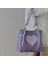Mor Harajuku Kawaii Omuz Çantası Kadın Japon Sevimli Kalp Lolita Tote Çanta Bayanlar Çanta 2022 Büyük Shopper ile Fermuar (Yurt Dışından) 2