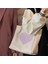 Mor Harajuku Kawaii Omuz Çantası Kadın Japon Sevimli Kalp Lolita Tote Çanta Bayanlar Çanta 2022 Büyük Shopper ile Fermuar (Yurt Dışından) 3