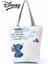 HL1650 Lilo Stitch Disney Lilo Stitch Baskılı Çanta Moda Kadın Yüksek Kapasiteli Alışveriş Çantası Seyahat Plaj Çantası Karikatür Kız Omuz Çantası Tote (Yurt Dışından) 4