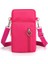 Gül Yeni Cep Telefonu Çantası Kadın Askılı Çanta Asılı Boyun Bozuk Para Cüzdanı Dikey Çanta Yeni Tüm Maç Mini Küçük Crossbody Çanta (Yurt Dışından) 1