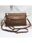 Kahve Kadın Pu Crossbody Çanta Ayarlanabilir Omuz Askısı Yeni Moda Elmas Kafes Omuz Çantaları Rahat Bilek Kayışı Kadın Çantası (Yurt Dışından) 1