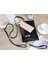 Kahve Kadın Pu Crossbody Çanta Ayarlanabilir Omuz Askısı Yeni Moda Elmas Kafes Omuz Çantaları Rahat Bilek Kayışı Kadın Çantası (Yurt Dışından) 5