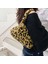 Batik B Ins Moda Kadın Inek Baskı Mini Omuz Çantaları Kış Peluş Koltukaltı Çantaları Leopar Zebra Desen Kabarık El Çantaları Seyahat Çantaları (Yurt Dışından) 5