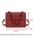 Mavi Rahat Bayanlar Mini Çanta Flap Çanta Moda Kadın Damalı Pu Deri Düz Renk Crossbody Messenger Omuz Çantası (Yurt Dışından) 5