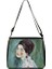 YXBMINGHUA24X Van Gogh Yıldızlı Gece Omuz Ayçiçeği Yağlıboya Tuval Tote Çanta Retro Mona Lisa Sanat Moda Çanta Kadın Boş Debriyaj (Yurt Dışından) 1