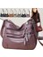 Bronz 5 Yüksek Kaliteli Kadın Yumuşak Deri Omuz Çantaları Çok Katmanlı Klasik Crossbody Çanta Lüks Tasarımcı Çanta ve Çanta (Yurt Dışından) 3