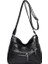 Siyah 5 Yüksek Kaliteli Kadın Yumuşak Deri Omuz Çantaları Çok Katmanlı Klasik Crossbody Çanta Lüks Tasarımcı Çanta ve Çanta (Yurt Dışından) 1