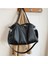 Limon Sarısı Büyük Siyah Bez Çantalar Kadınlar Için Büyük Hobo Alışveriş Çantası Ferah Çanta Kaliteli Yumuşak Deri Crossbody Çanta Bayanlar Seyahat Omuz Çantası (Yurt Dışından) 5