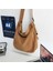Çikolata Minimalist Tarzı Katı Omuz Çantaları %100 Pamuk Unisex Katı Crossbody Çanta Kanvas Paketler Güney Kore Gündelik Postacı Çantaları (Yurt Dışından) 3
