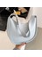 Beige Bag Fashion Sky Blue Women's Handbags Pu Leather Round Shoulder Bags For Women 2022 Summer Light Color Lady Crossbody Bag Simple Sac (Yurt Dışından) 2