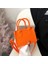 Turuncu Kadınlar Taşınabilir Omuz Mesaj Çantası Saf Keçe Mini Çanta Tote Çanta Kadın Crossbody Çanta Lüks Tasarım Çanta Shopper Tote Çanta (Yurt Dışından) 1