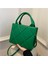 Yeşil 2022 Yeni Bahar Moda Bayan Çanta Marka Tasarımcısı Üst Kolu Çanta Kadın Omuz Çantaları Trendy Ekose Pu Deri Crossbody Çanta (Yurt Dışından) 3