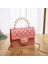 Turuncu Mini Çanta Mini Jöle Çanta Çanta Pu Deri Inci Saplı Crossbody Çanta Bayanlar Pvc Bozuk Para Cüzdanı Küçük Çantalar Kız Sevimli Parti Çantası (Yurt Dışından) 1