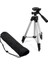 Profesyonel Çekim Cep Telefonu Uyumlu Ayarlanabilir Çantalı 102 cm Tripod 2