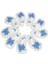 9pcs Deluxe Golf Headcover Set Set Anti-Cratch 4-9, P, S, Bir Kulüpğı Mavi (Yurt Dışından) 1