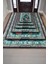 Nuh'un Gemisi Koleksiyonu Goril, Çiçek Desenli Art Deco Tarzı Vintage Halı,Çok Renkli Maksimalist Halı 5