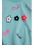 Mint Çiçek Nakışlı Uzun Kol Kız Çocuk Sweatshirt 16306 3