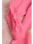 Pembe Çiçek Nakışlı Uzun Kol Kız Çocuk Sweatshirt 16305 3