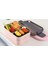 Çift Katmanlı Paslanmaz Çelik Yemek Kabı Beslenme Kabı Lunch Box Pembe 1200ML 1