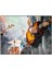 Gitarist ve Müzik Grubu Kanvas Tablo 1