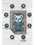 Nuh'un Gemisi Koleksiyonu Koala, Çiçek Desenli Art Deco Tarzı Vintage Halı,Çok Renkli Maksimalist Halı 4
