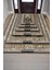 Nuh'un Gemisi Koleksiyonu Mirket, Çiçek Desenli Art Deco Tarzı Vintage Halı,Çok Renkli Maksimalist Halı 5