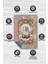Nuh'un Gemisi Koleksiyonu Su Samuru, Çiçek Desenli Art Deco Tarzı Vintage Halı,Çok Renkli Maksimalist Halı 4