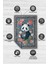 Nuh'un Gemisi Koleksiyonu Panda, Çiçek Desenli Art Deco Tarzı Vintage Halı,Çok Renkli Maksimalist Halı 4