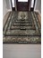 Nuh'un Gemisi Koleksiyonu Baykuş, Çiçek Desenli Art Deco Tarzı Vintage Halı,Çok Renkli Maksimalist Halı 5