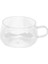Espresso, Latte, Cappuccino, Borosilikat Cam Eşyaları Için Çift Duvarlı Yalıtılmış Cam Kupaları Bardaklar 200ML (Yurt Dışından) 5