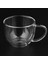 Cam Fincan Yalıtılmış Cam Espresso Fincan 200ML Soğuk Içecekler (Yurt Dışından) 2