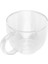 Cam Fincan Yalıtılmış Cam Espresso Fincan 200ML Soğuk Içecekler (Yurt Dışından) 5