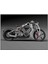 Gri Curtiss Motosiklet Kanvas Tablo 1