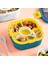 Çift Katmanlı Salata Öğle Yemeği Kabı 4 Bölmeli Sos (Yurt Dışından) 2