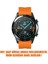 Samsung Galaxy Watch 6 40MM Kordon, Silicone Rapidbands Turuncu 2