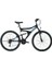 Mts 4300-23, 24 Jant (Kadro 40CM) Mat Siyah Etiket Rengi Mavi 1