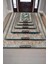 Nuh'un Gemisi Koleksiyonu Köpek Balığı, Çiçek Desenli Art Deco Tarzı Vintage Halı,Çok Renkli Maksimalist Halı 5
